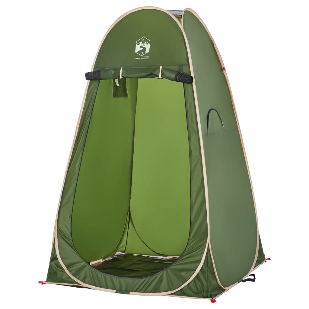 vidaXL Privacy Tent Green Pop-up Waterproof