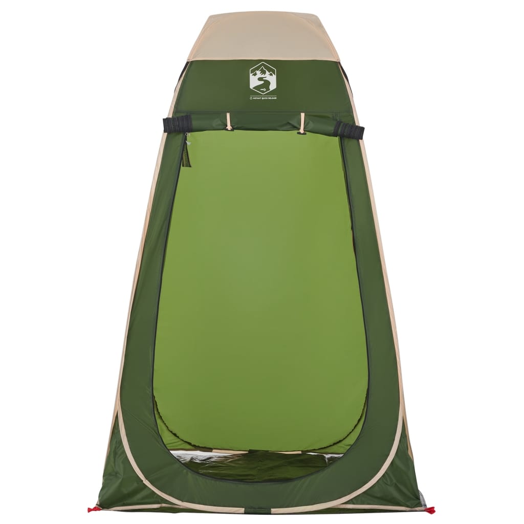 vidaXL Privacy Tent Green Pop-up Waterproof