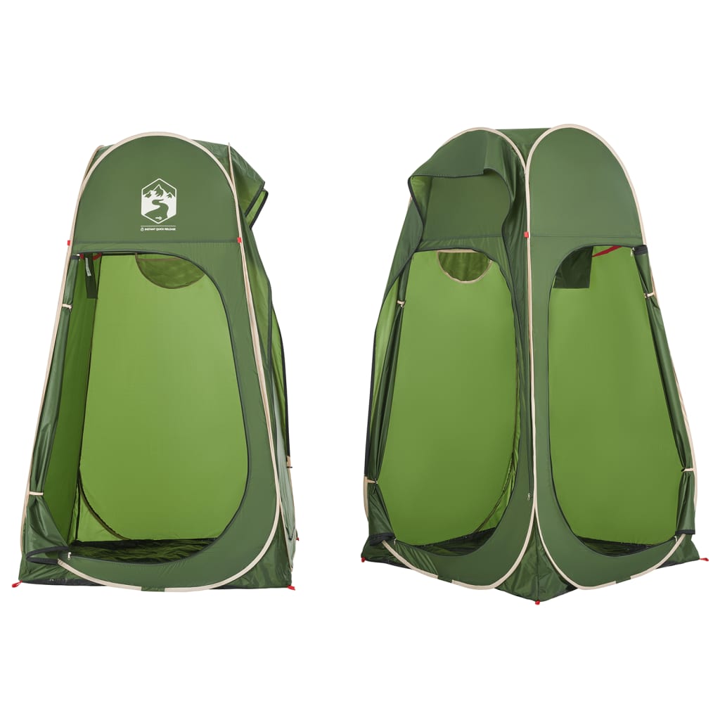 vidaXL Privacy Tent Green Pop-up Waterproof