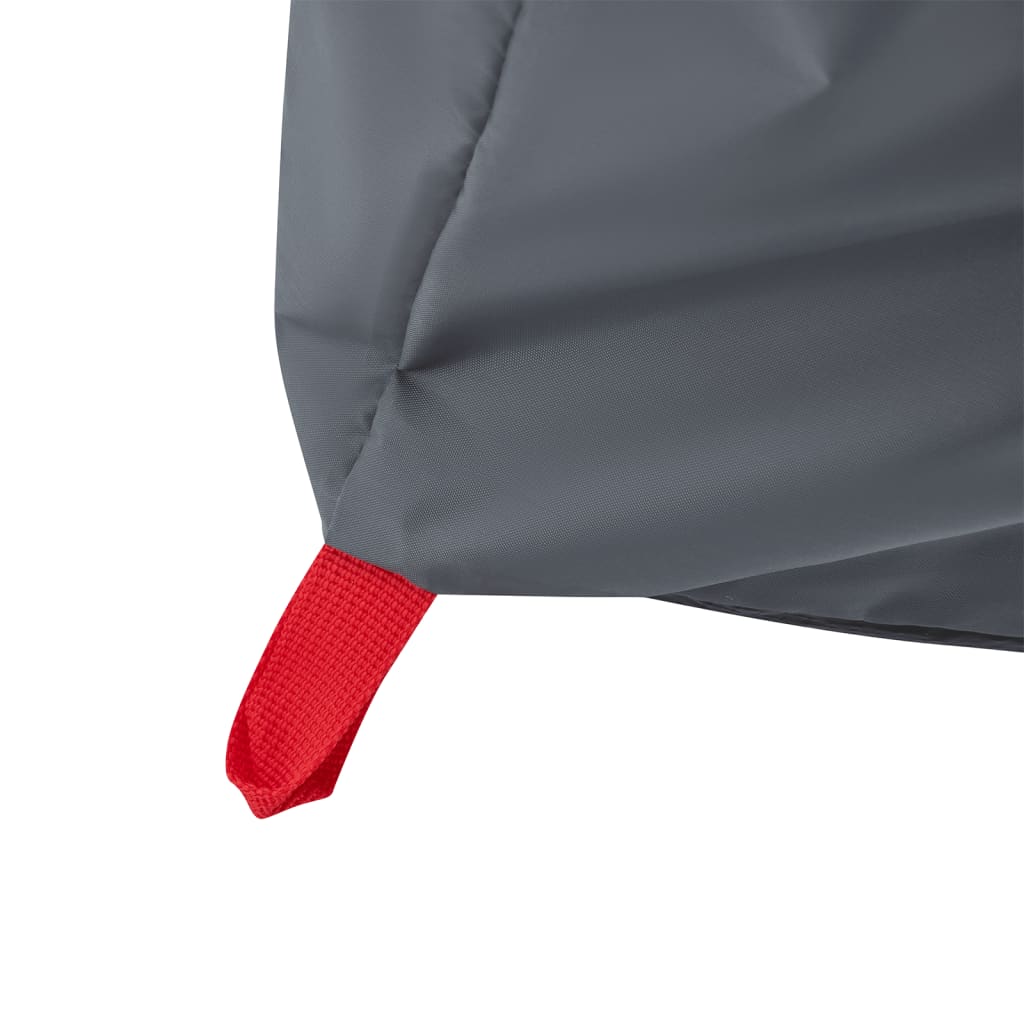 vidaXL Privacy Tent Grey and Orange Pop-up Waterproof