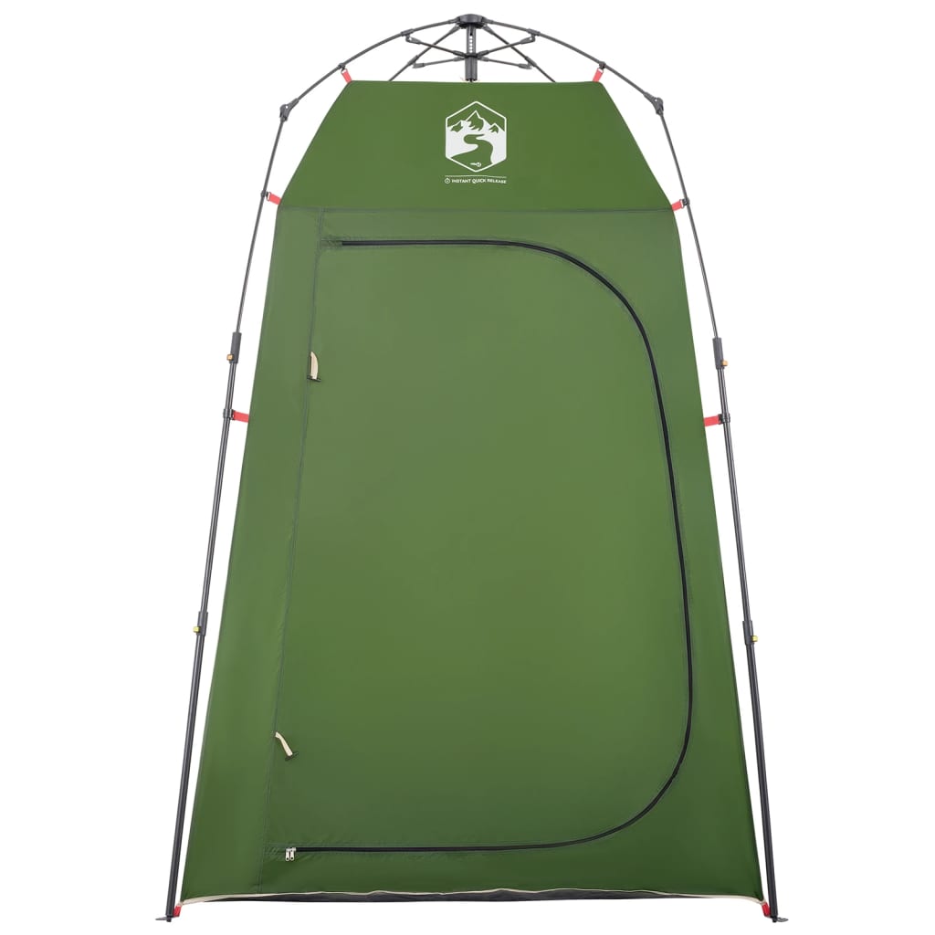 vidaXL Privacy Tent Green Quick Release Waterproof