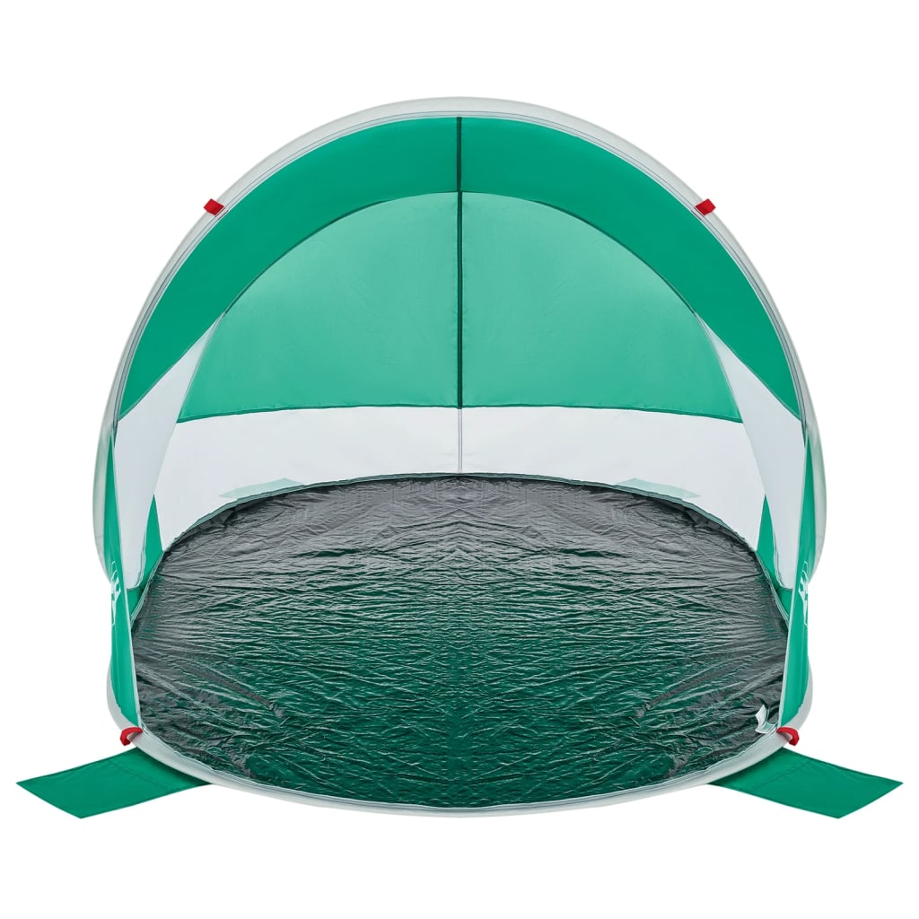 vidaXL Beach Tent Sea Green Pop-up Waterproof