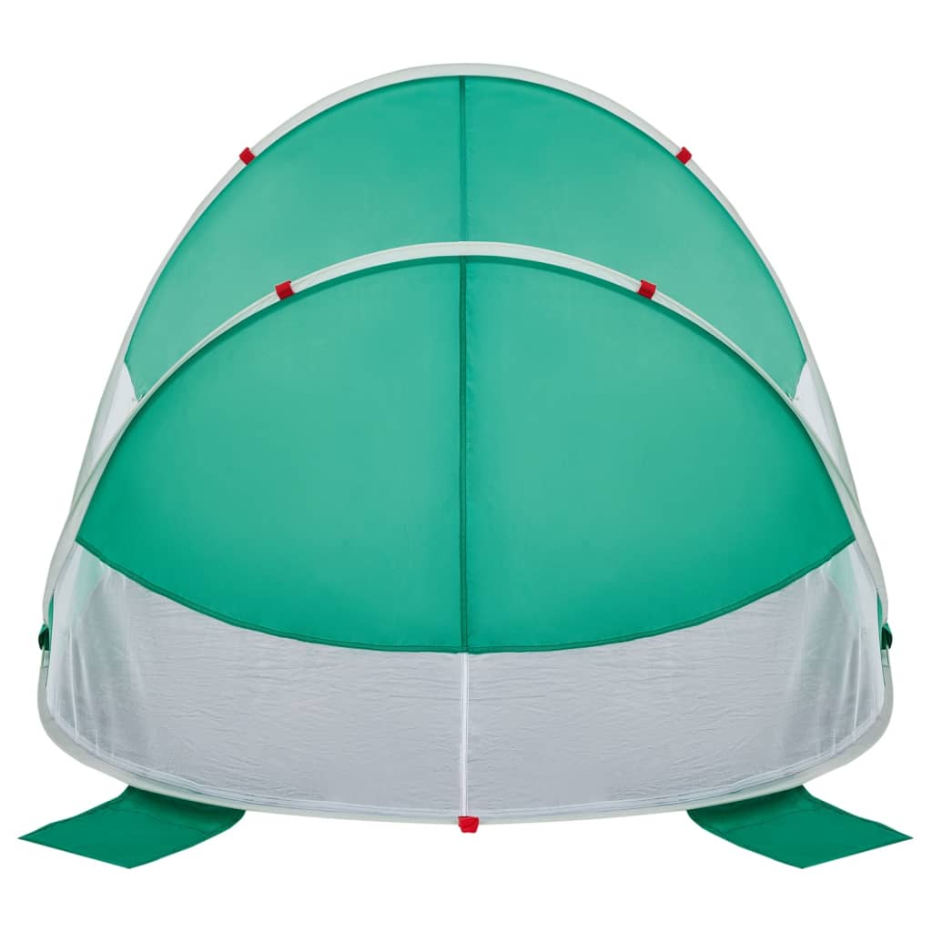 vidaXL Beach Tent Sea Green Pop-up Waterproof