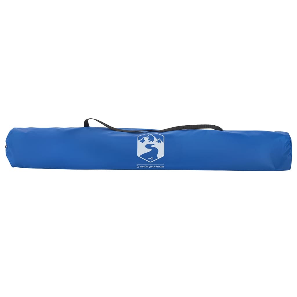 vidaXL Beach Tent Azure Blue Quick Release Waterproof