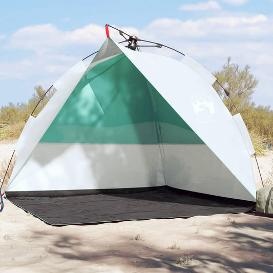 vidaXL Beach Tent Sea Green Quick Release Waterproof