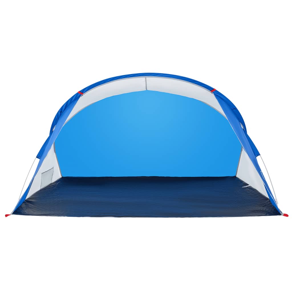 vidaXL Beach Tent 2-Person Azure Blue Pop-up Waterproof