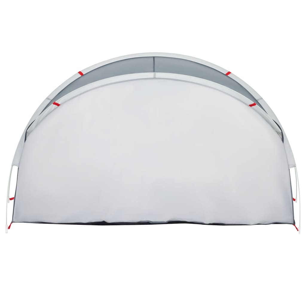 vidaXL Beach Tent 2-Person Grey Pop-up Waterproof