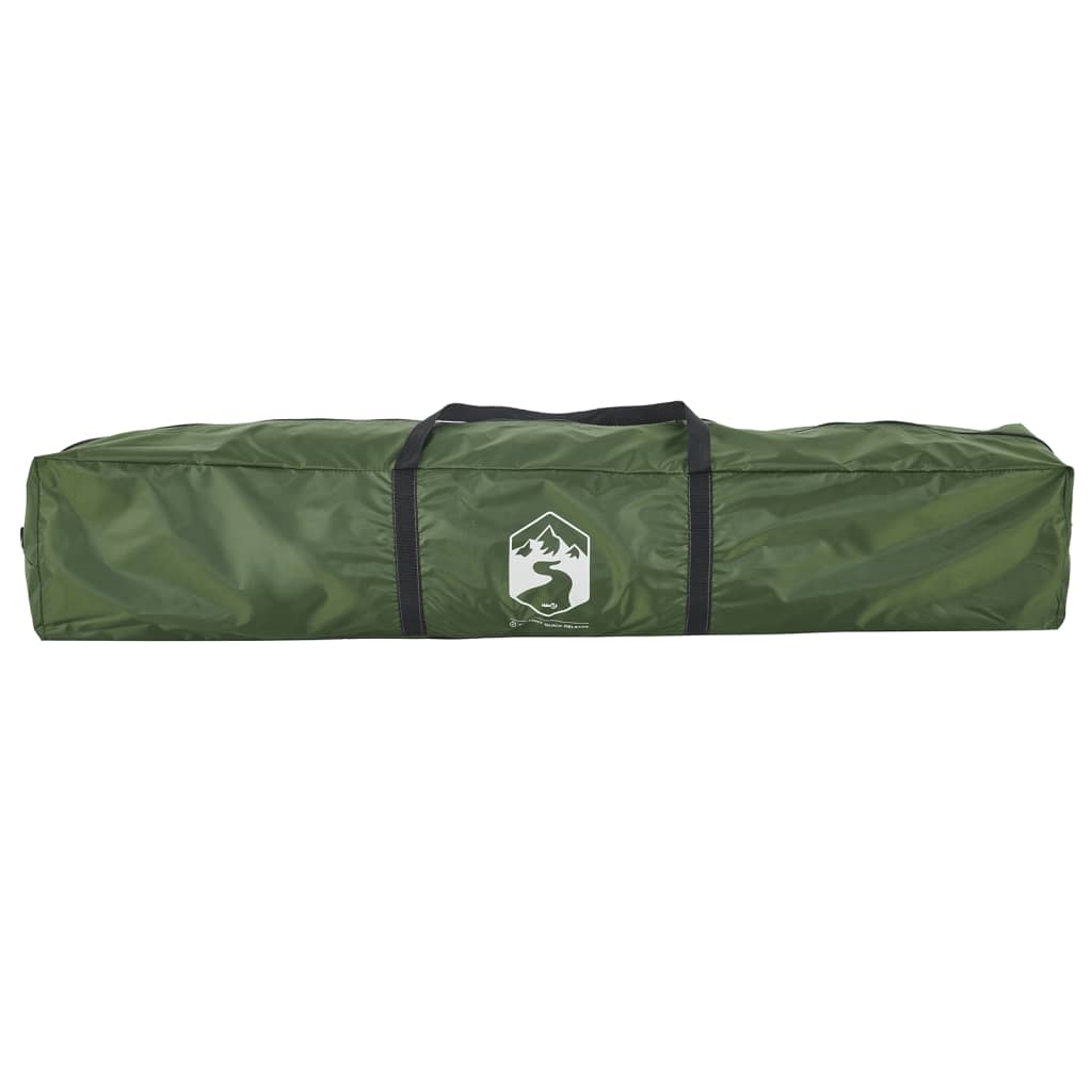 vidaXL Camping Tent Dome 5-Person Green Quick Release