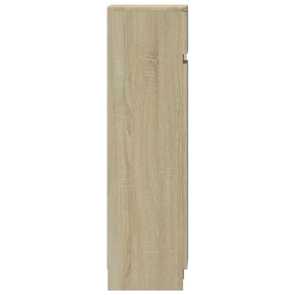 Shoe Cabinet Sonoma Oak 100,5x28x100 cm Engineered Wood
