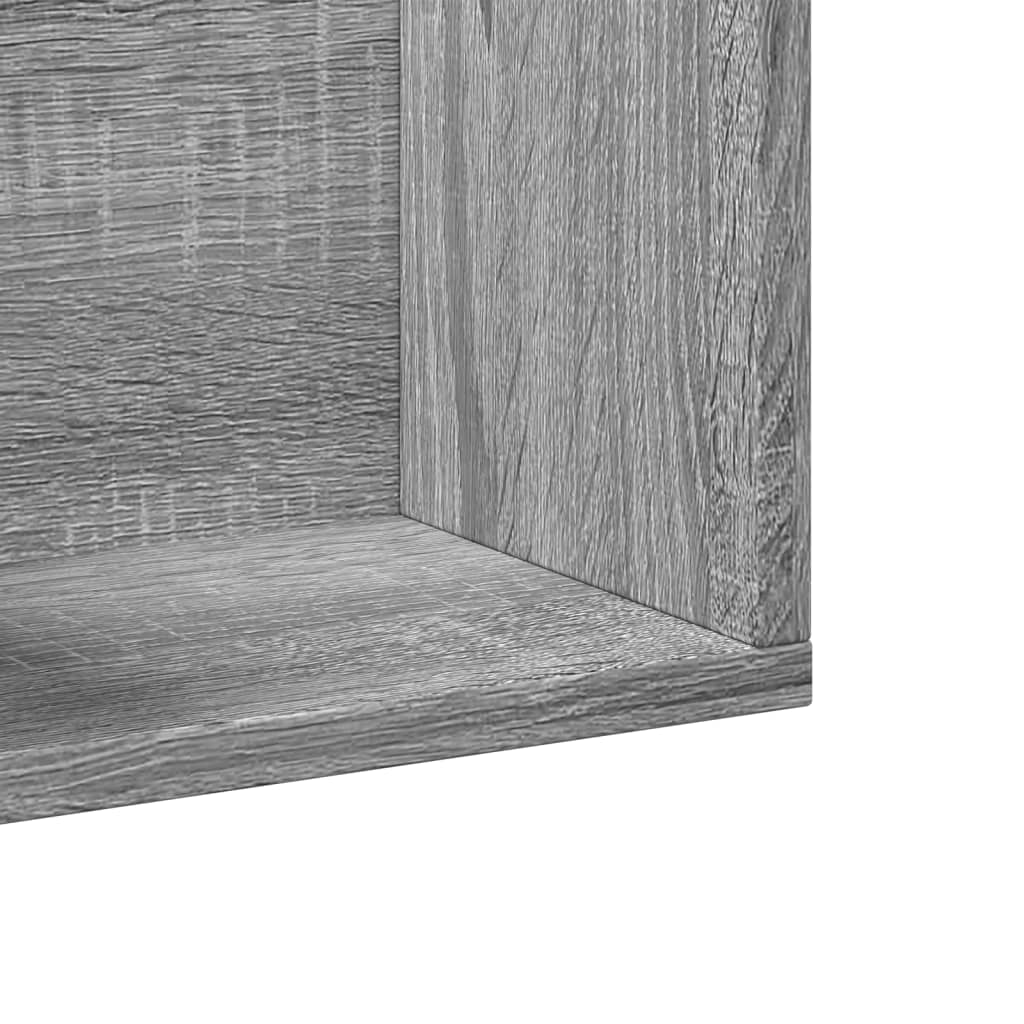 Wall Cabinet Grey Sonoma 99x18x16.5 cm Engineered Wood