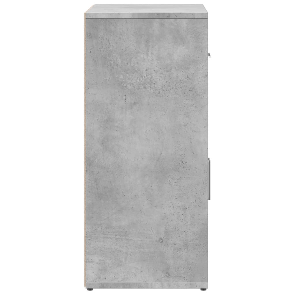 vidaXL Sideboard Concrete Grey 60x31x70 cm Engineered Wood