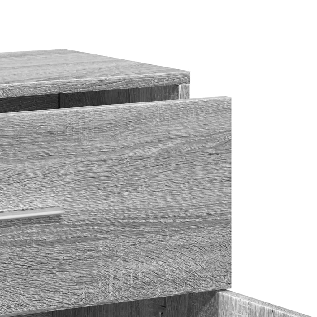 vidaXL Sideboard Grey Sonoma 60x31x70 cm Engineered Wood