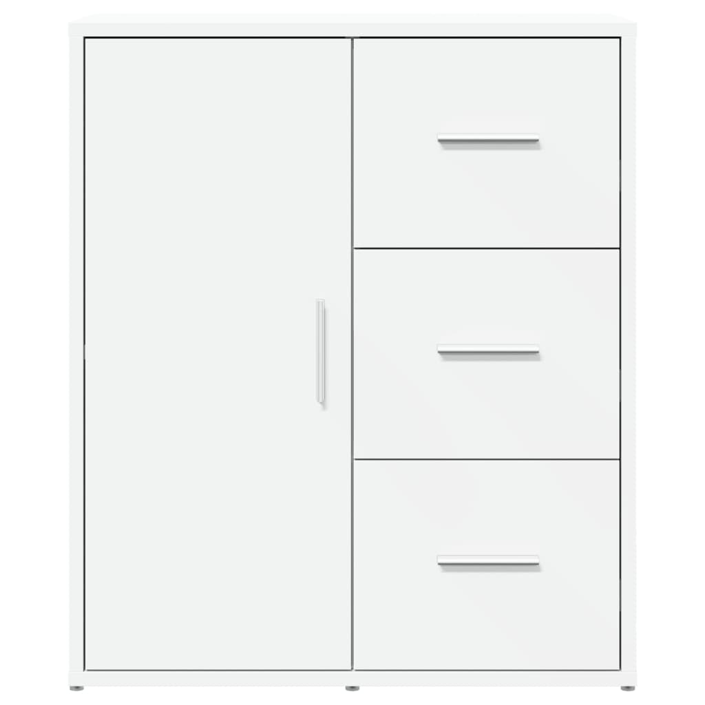 Sideboard White 60x31x70 cm Engineered Wood