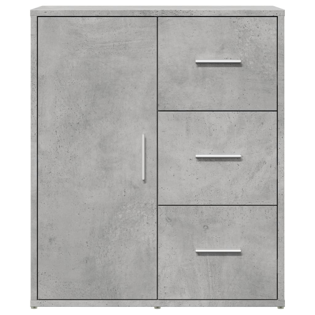 vidaXL Sideboard Concrete Grey 60x31x70 cm Engineered Wood