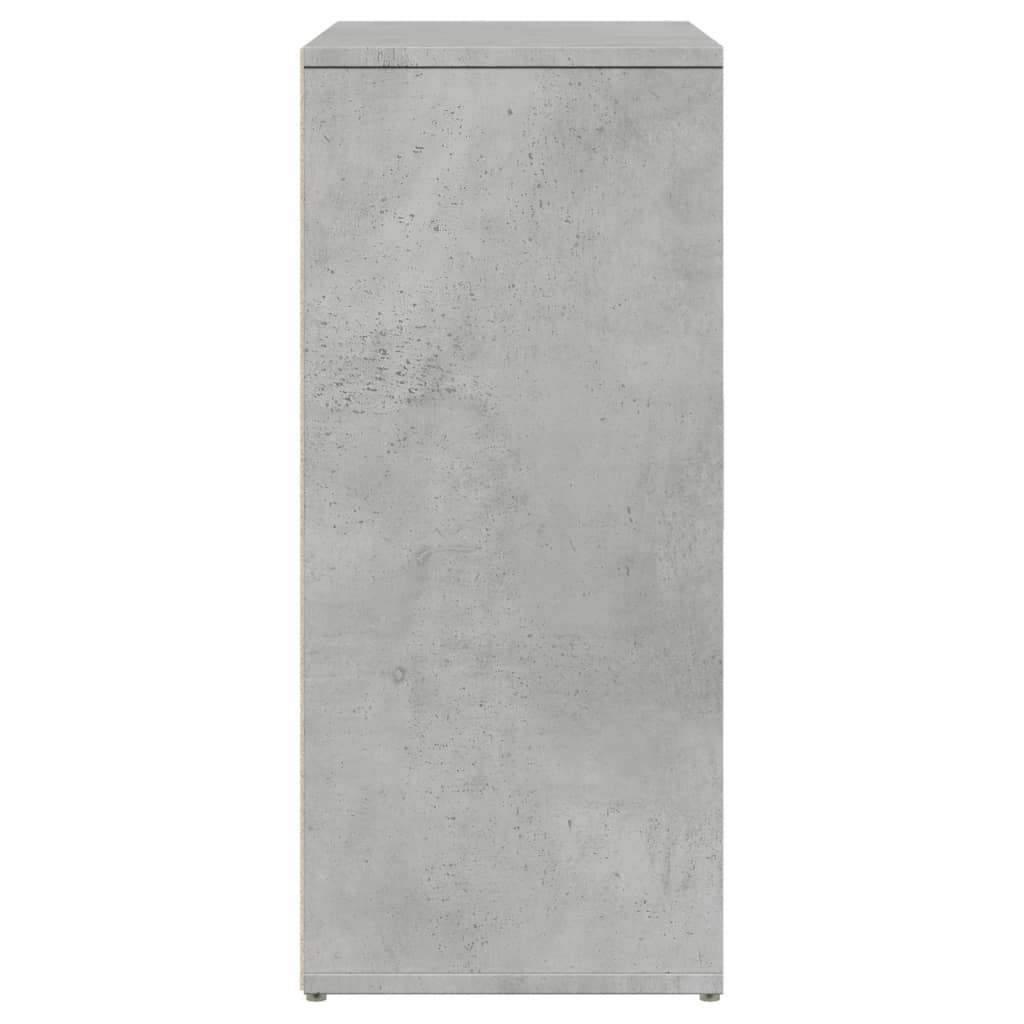 vidaXL Sideboard Concrete Grey 60x31x70 cm Engineered Wood