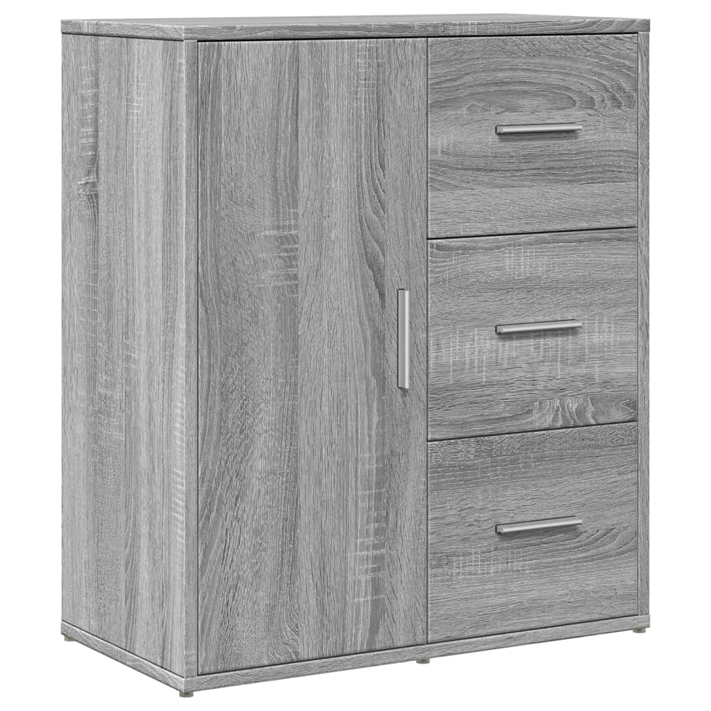 vidaXL Sideboard Grey Sonoma 60x31x70 cm Engineered Wood