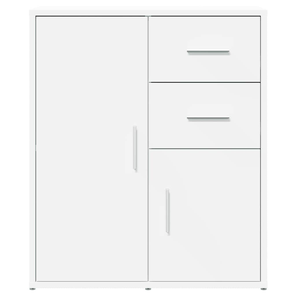 Sideboard White 60x31x70 cm Engineered Wood