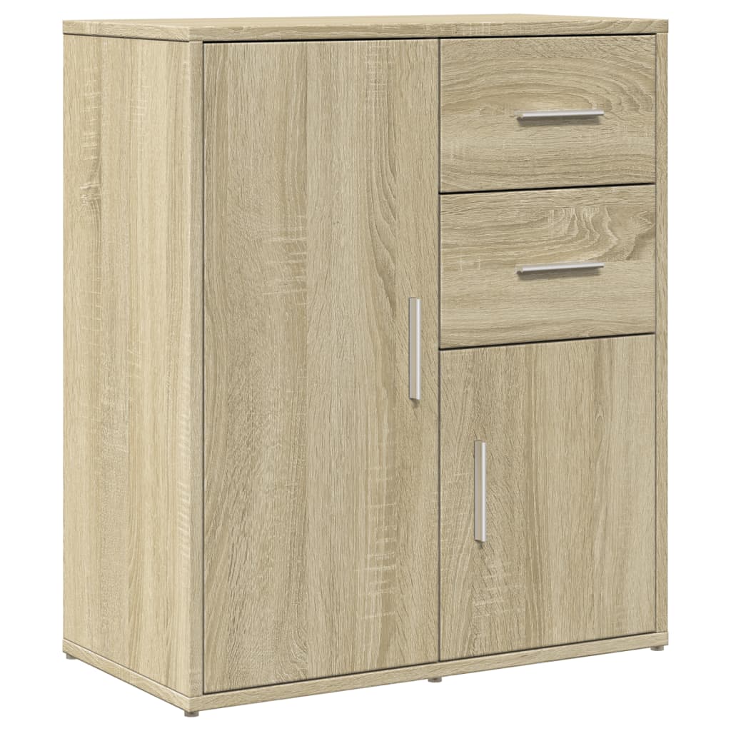 vidaXL Sideboard Sonoma Oak 60x31x70 cm Engineered Wood