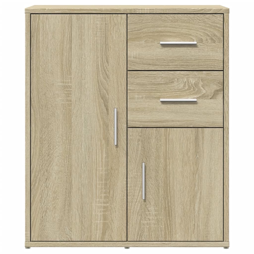 vidaXL Sideboard Sonoma Oak 60x31x70 cm Engineered Wood