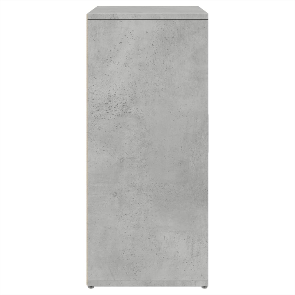 vidaXL Sideboard Concrete Grey 60x31x70 cm Engineered Wood