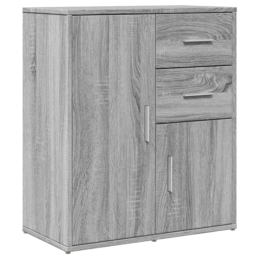 Sideboard Grey Sonoma 60x31x70 cm Engineered Wood