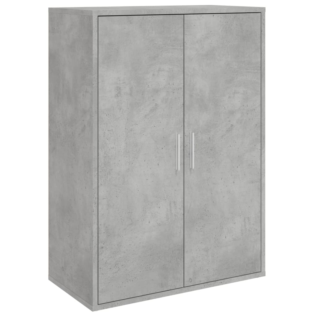 vidaXL Sideboard Concrete Grey 60x31x84 cm Engineered Wood