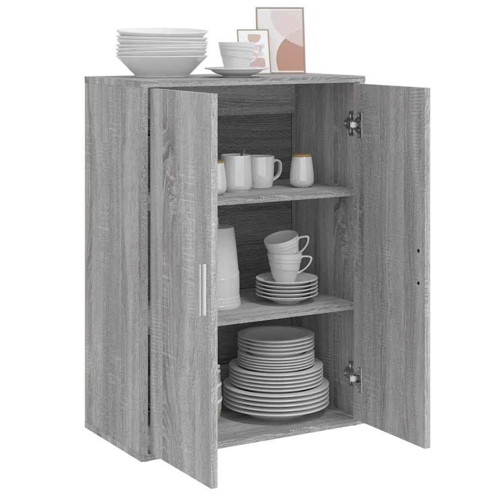Sideboard Grey Sonoma 60x31x84 cm Engineered Wood