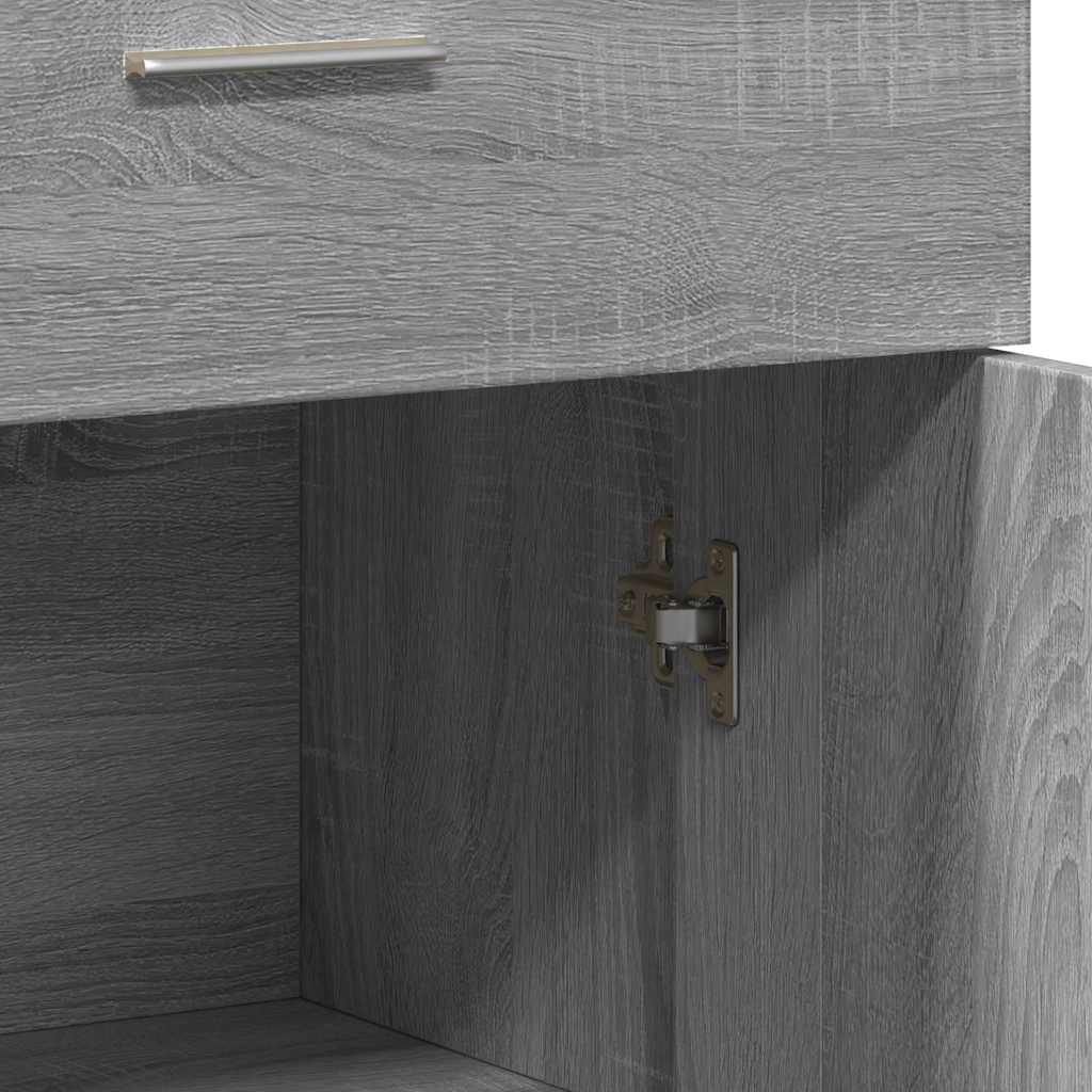 Sideboard Grey Sonoma 60x30x84 cm Engineered Wood