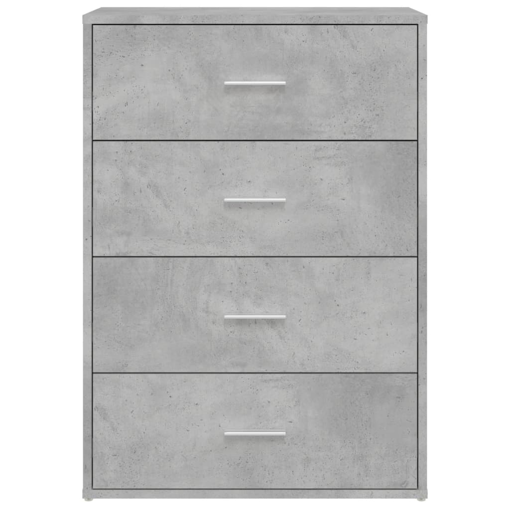 Sideboard Concrete Grey 60x31x84 cm Engineered Wood