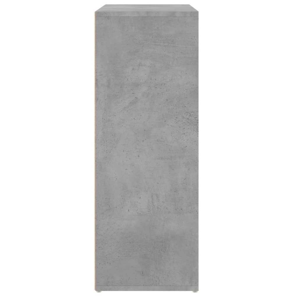 Sideboard Concrete Grey 60x31x84 cm Engineered Wood