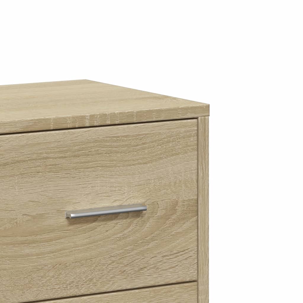 vidaXL Sideboard Sonoma Oak 60x31x84 cm Engineered Wood