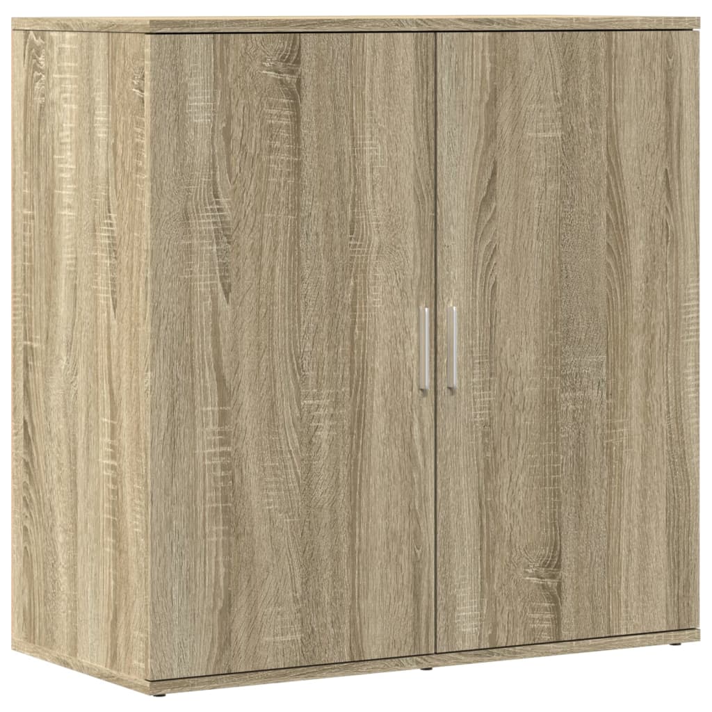 vidaXL Sideboard Sonoma Oak 79x38x80 cm Engineered Wood