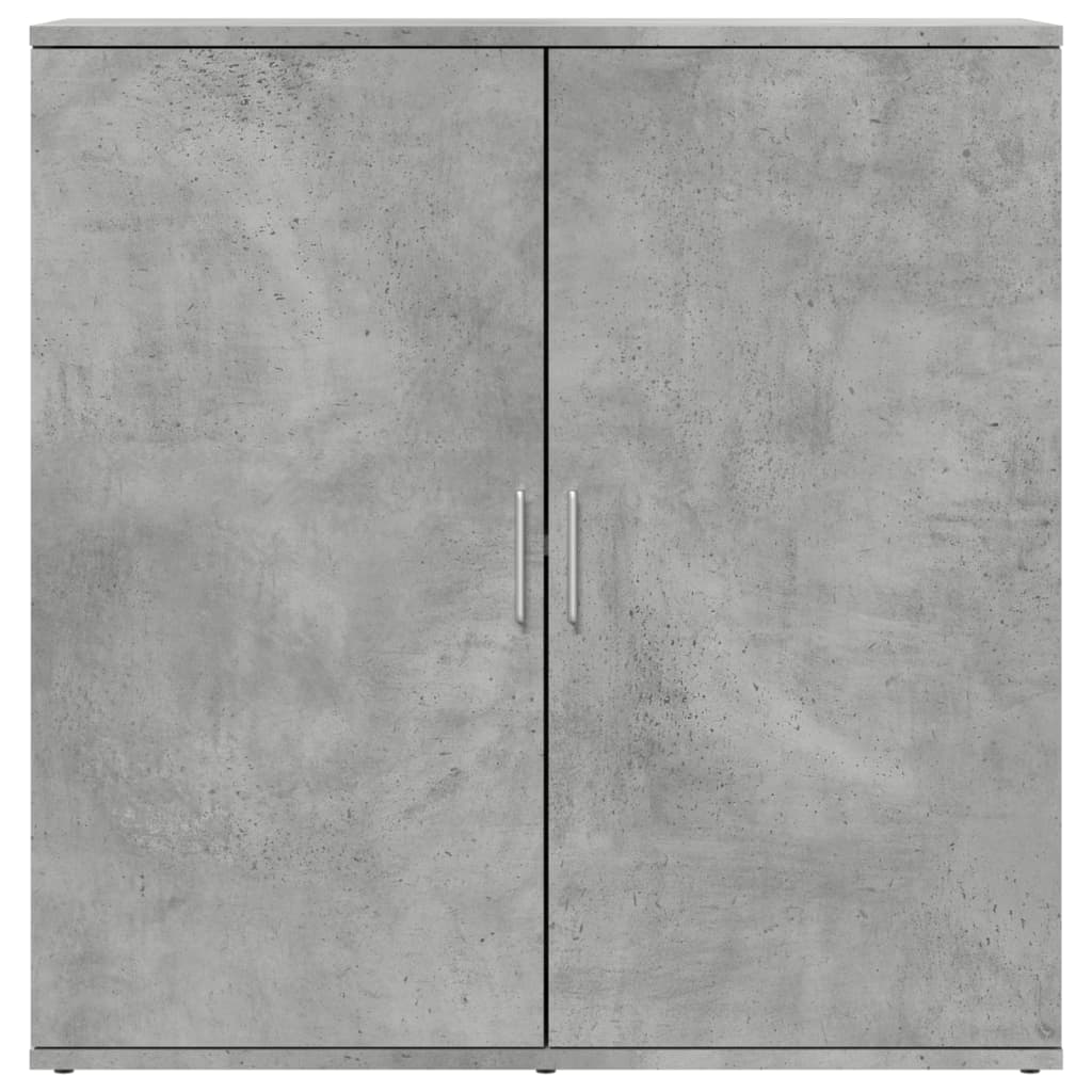 vidaXL Sideboard Concrete Grey 79x38x80 cm Engineered Wood