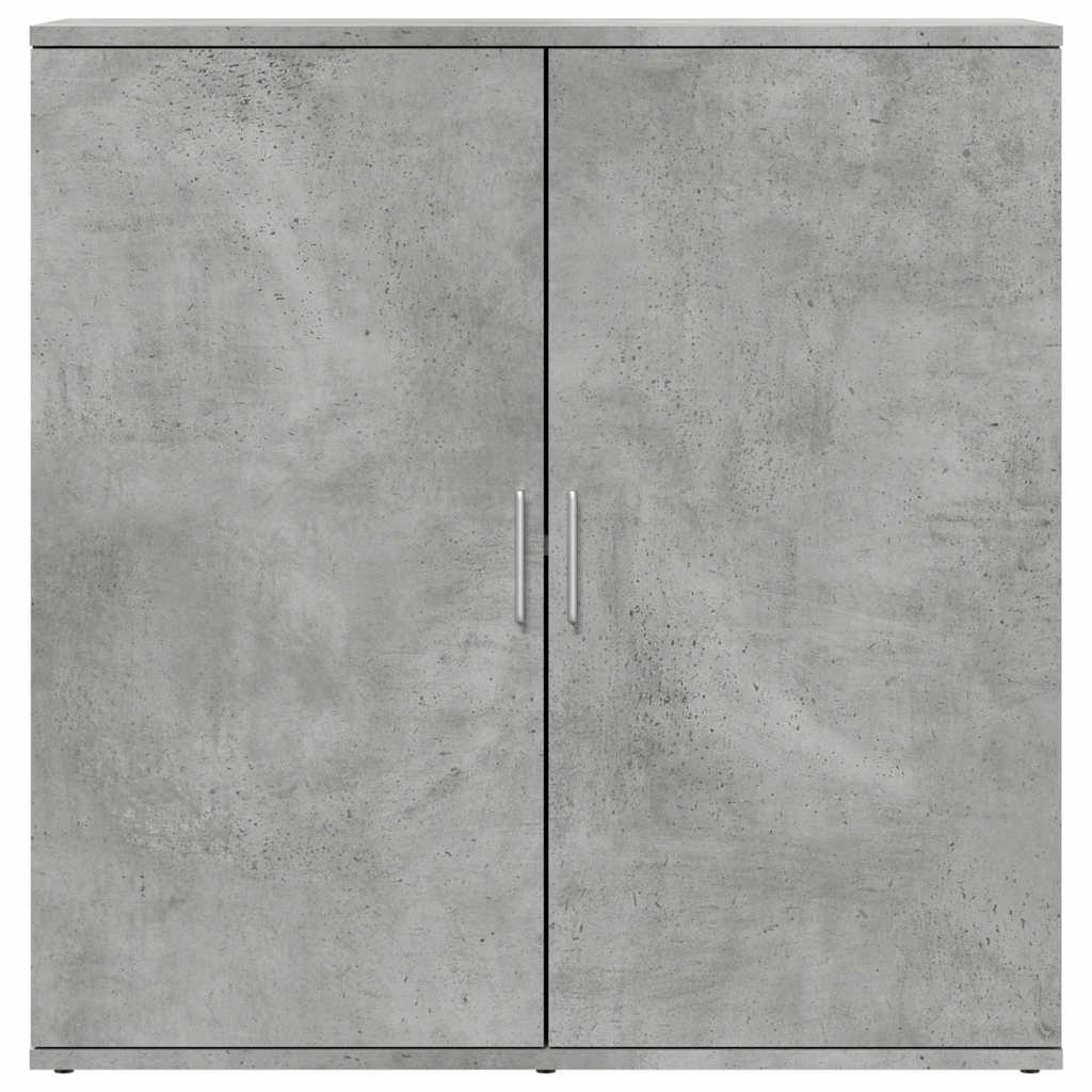 Sideboard Concrete Grey 79x38x80 cm Engineered Wood