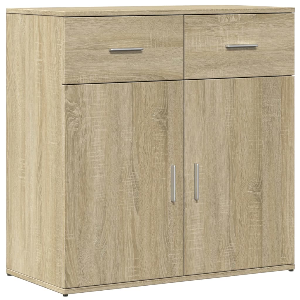 Sideboard Sonoma Oak 79x38x80 cm Engineered Wood