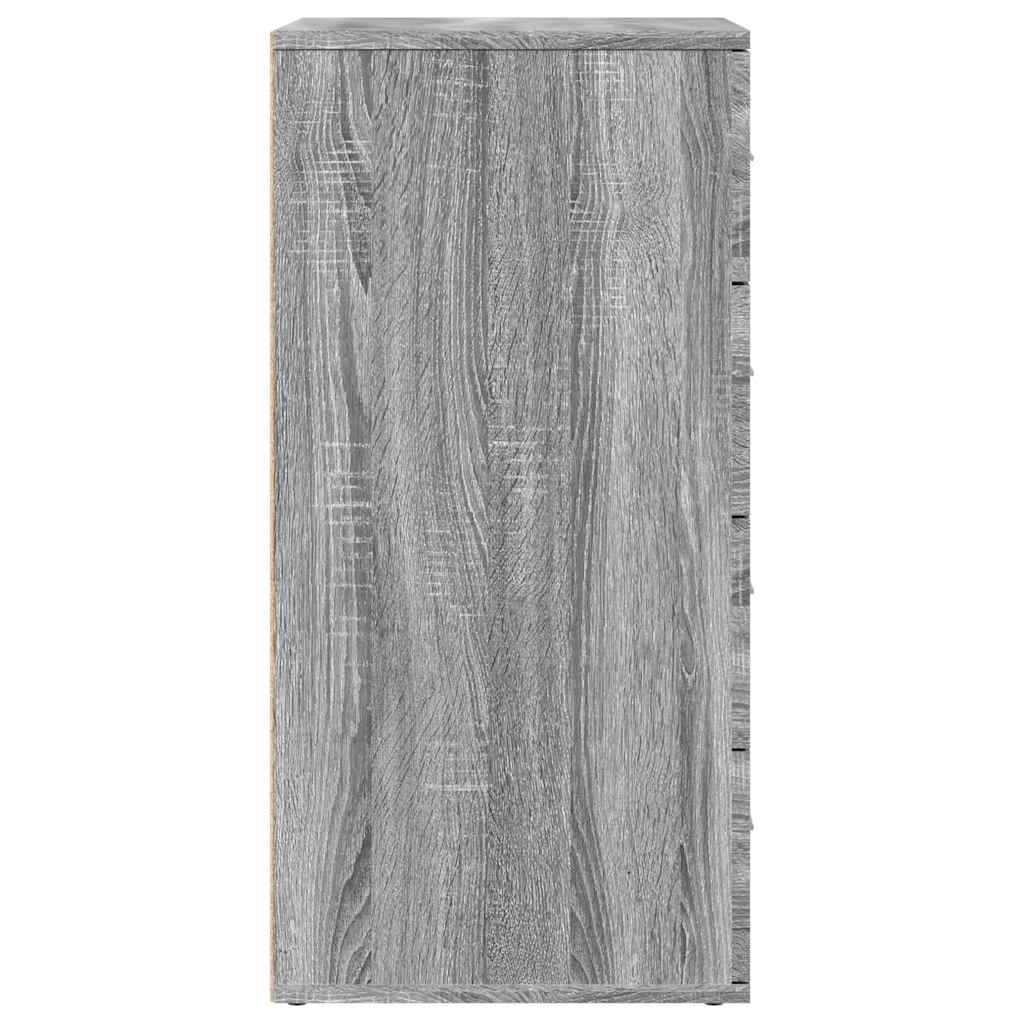 Sideboard Grey Sonoma 60x39x80 cm Engineered Wood