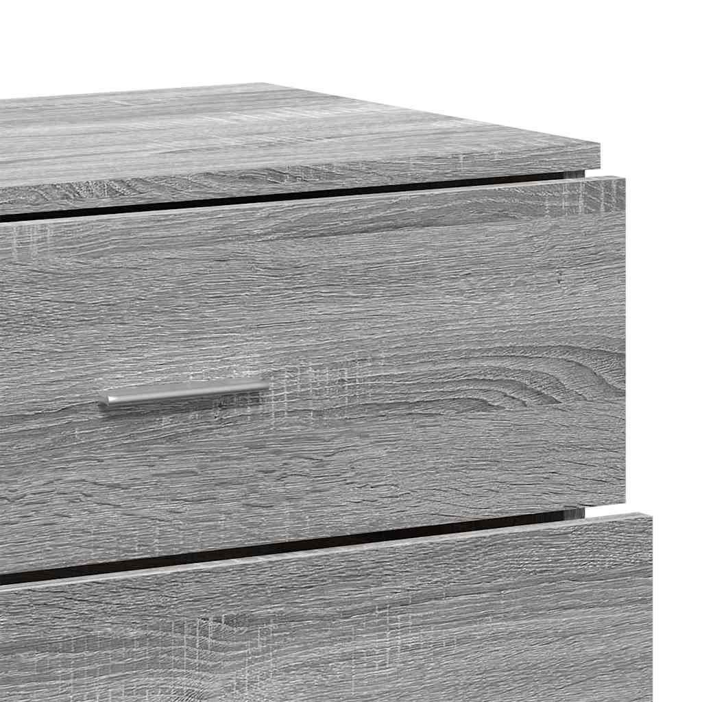 Sideboard Grey Sonoma 60x39x80 cm Engineered Wood
