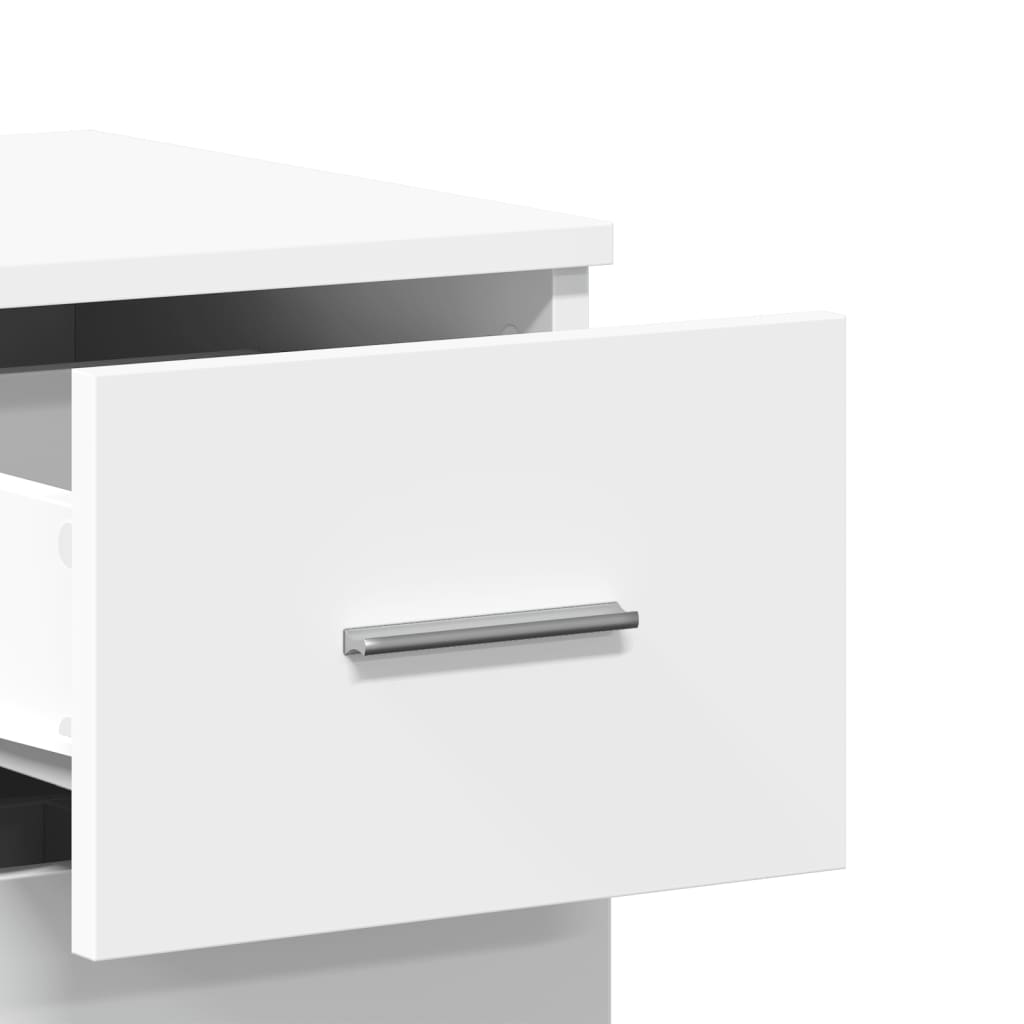Sideboard White 59x39x80 cm Engineered Wood