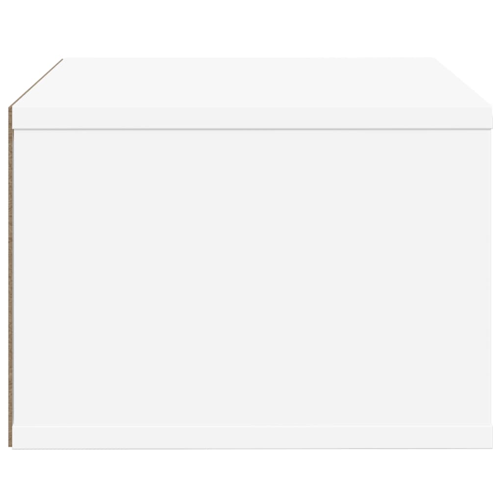Printer Stand White 40x32x22,5 cm Engineered Wood