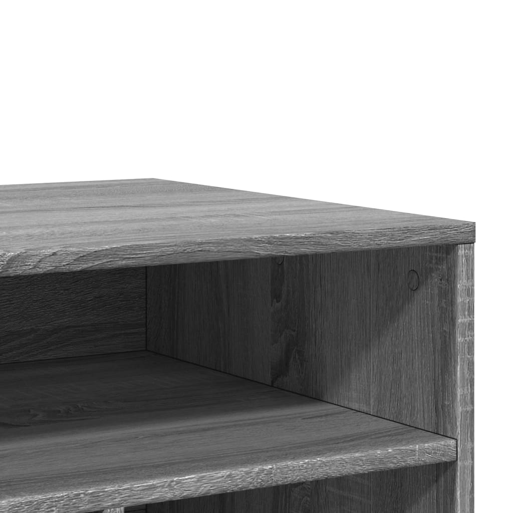 Printer Stand with Wheels Grey Sonoma 60x50x67 cm