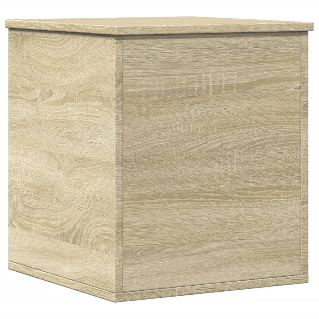 Storage Box Sonoma Oak 40x42x46 cm Engineered Wood
