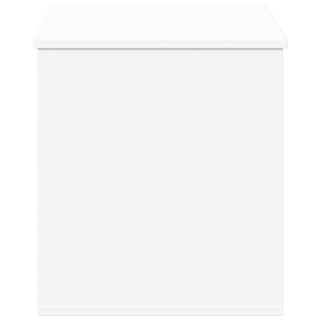 Storage Box White 100x42x46 cm Engineered Wood