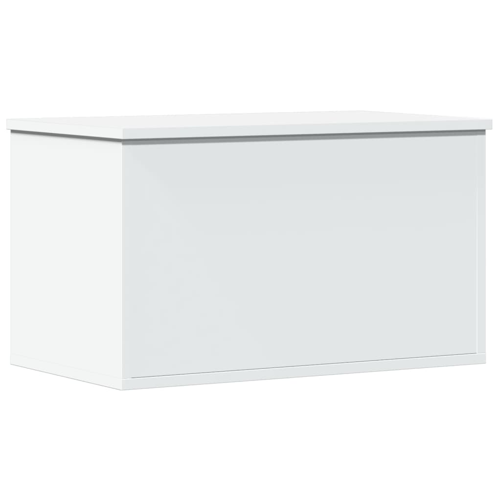 vidaXL Storage Box White 60x35x35 cm Engineered Wood