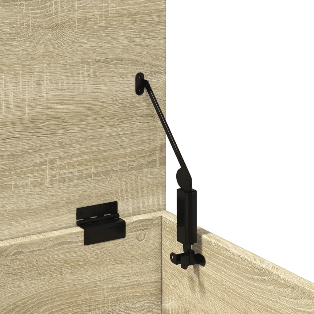 Storage Box Sonoma Oak 60x35x35 cm Engineered Wood