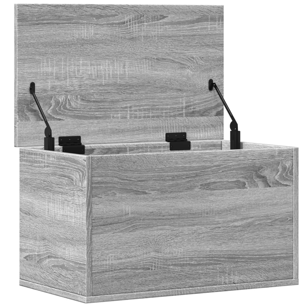 Storage Box Grey Sonoma 60x35x35 cm Engineered Wood