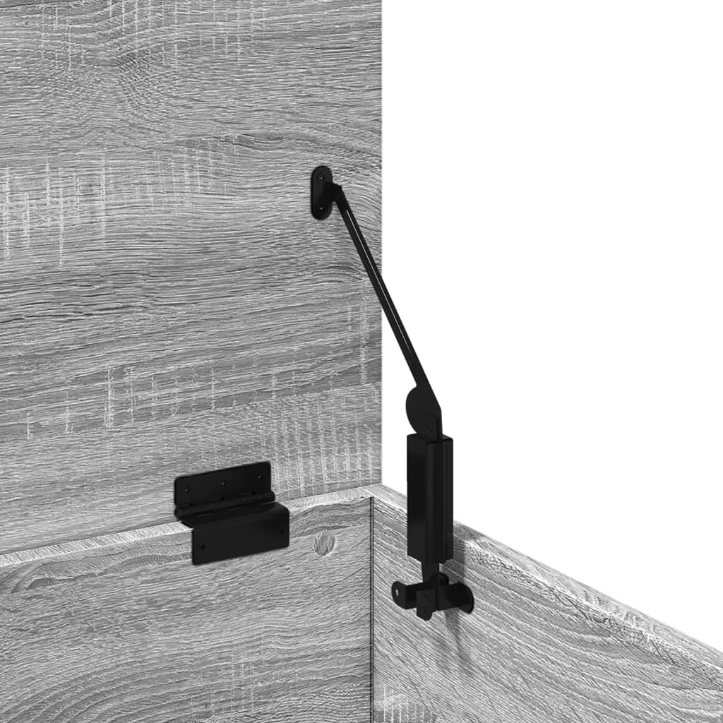 Storage Box Grey Sonoma 60x35x35 cm Engineered Wood