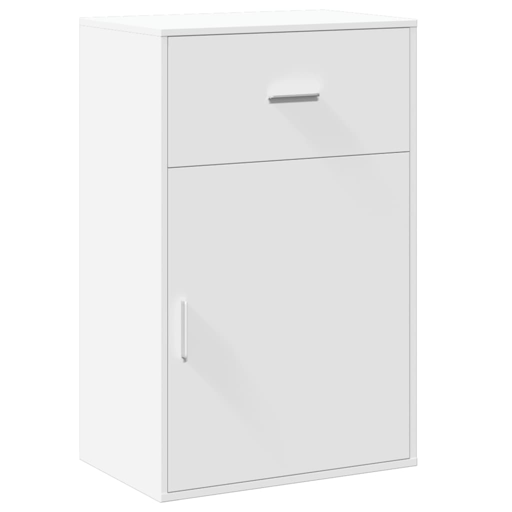 vidaXL Storage Cabinet White 56.5x39x90 cm Engineered Wood