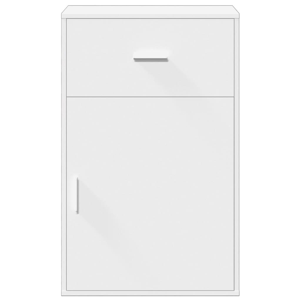 vidaXL Storage Cabinet White 56.5x39x90 cm Engineered Wood