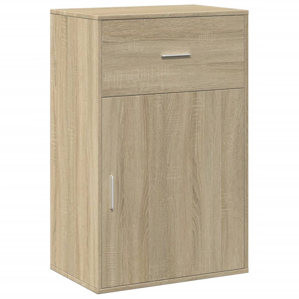 vidaXL Storage Cabinet Sonoma Oak 56.5x39x90 cm Engineered Wood