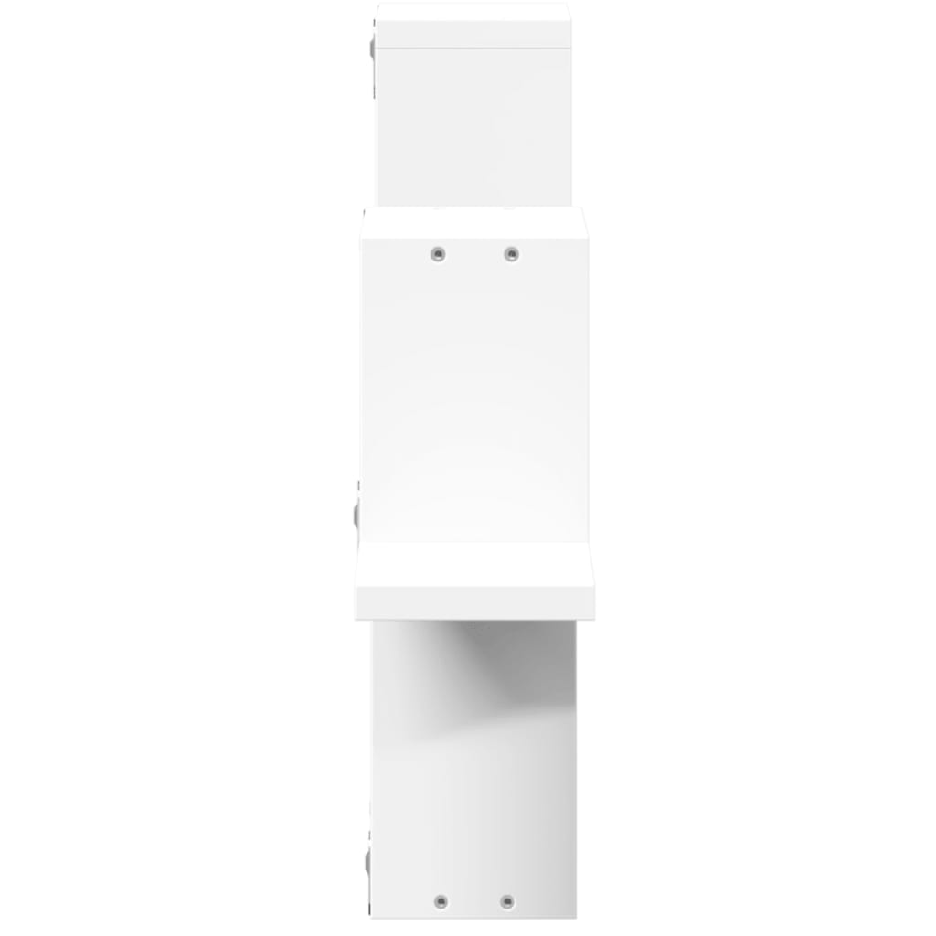 Wall Shelf White 104.5x10x43 cm Engineered Wood